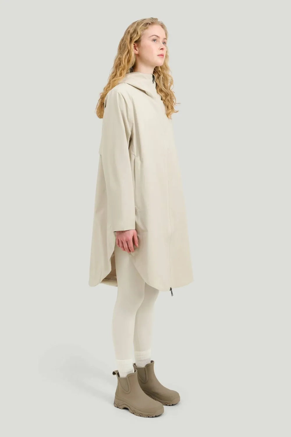 Tretorn Women's Way Poncho Parka Sand Discount