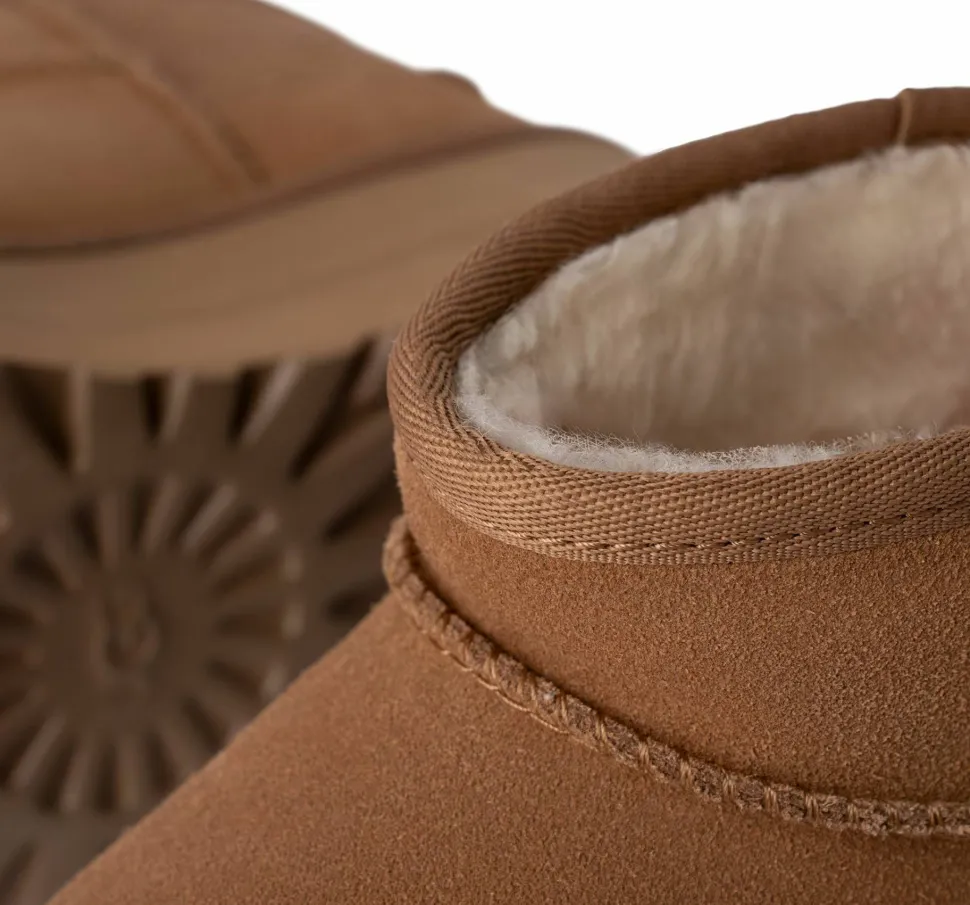 UGG Women's Classic Ultra Mini Platform Chestnut