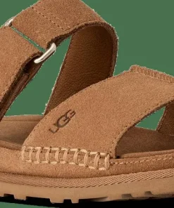 UGG Women's GoldenGaze Slide Chestnut