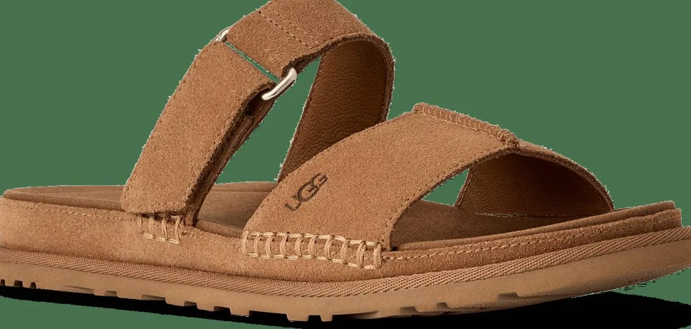 UGG Women's GoldenGaze Slide Chestnut