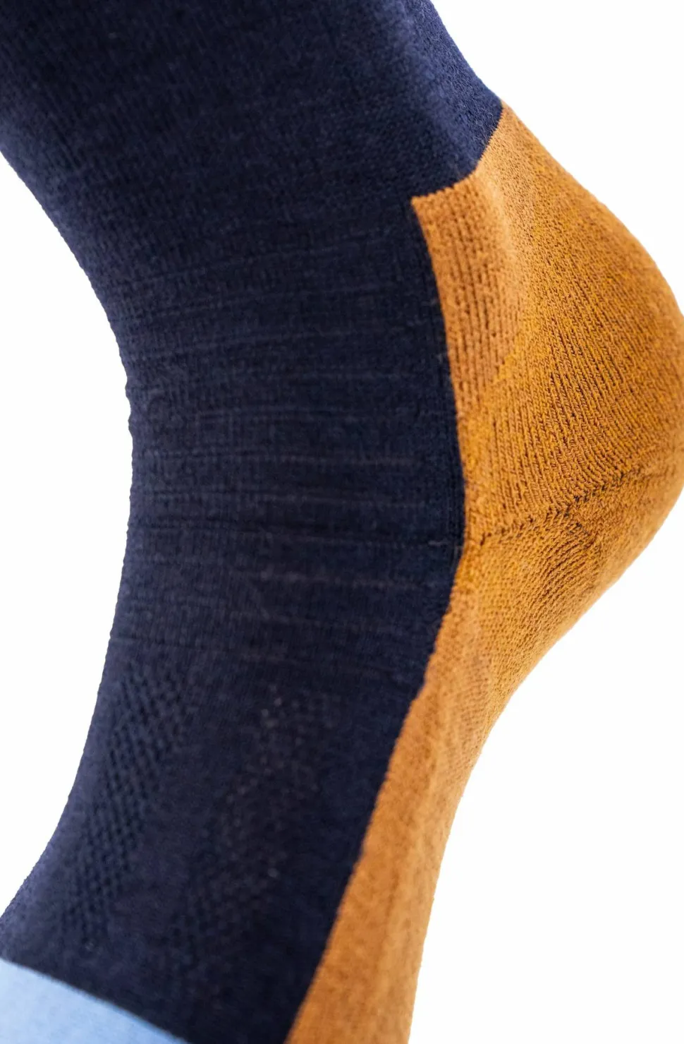 Ulvang Hero Warm Crew Sock Navy Blue/ Cathay Spice / Provence Blue