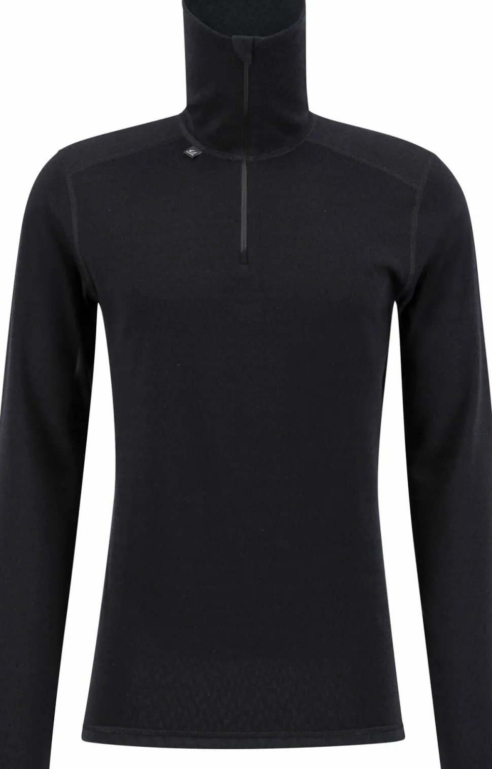 Ulvang Men's Comfort 200 Turtle Neck With Zip Black/Black