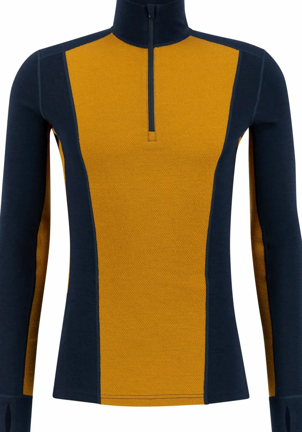 Ulvang Men's Peak Map Half Zip Baselayer Navy Blue/Cathay Spice