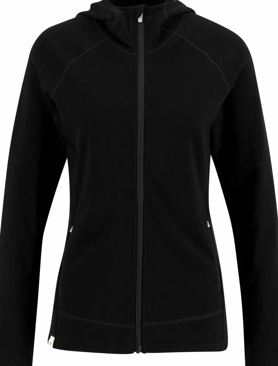 Ulvang Women's Alltime Bridge Hoodie Full Zip Midlayer Black