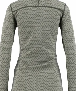 Ulvang Women's Comfort 200 Round Neck Agate Grey/Urban Chic
