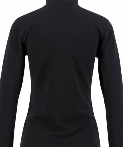 Ulvang Women's Comfort 200 Turtle Neck With Zip Black/Black Clearance