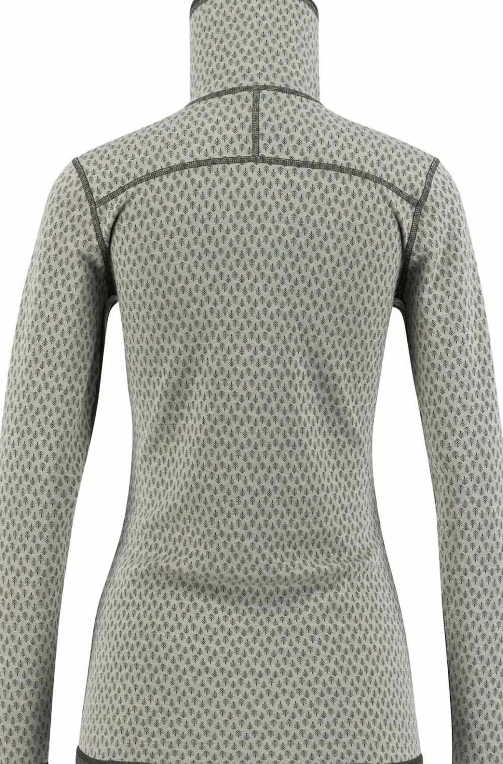 Ulvang Women's Comfort 200 Turtle Neck With Zip Agate Grey/Urban Chic