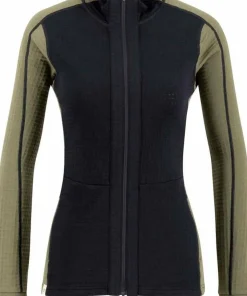 Best Women's Peak Field Hooded Full Zip Midlayer Damtröjor & Skjortor|Skidkläder Dam