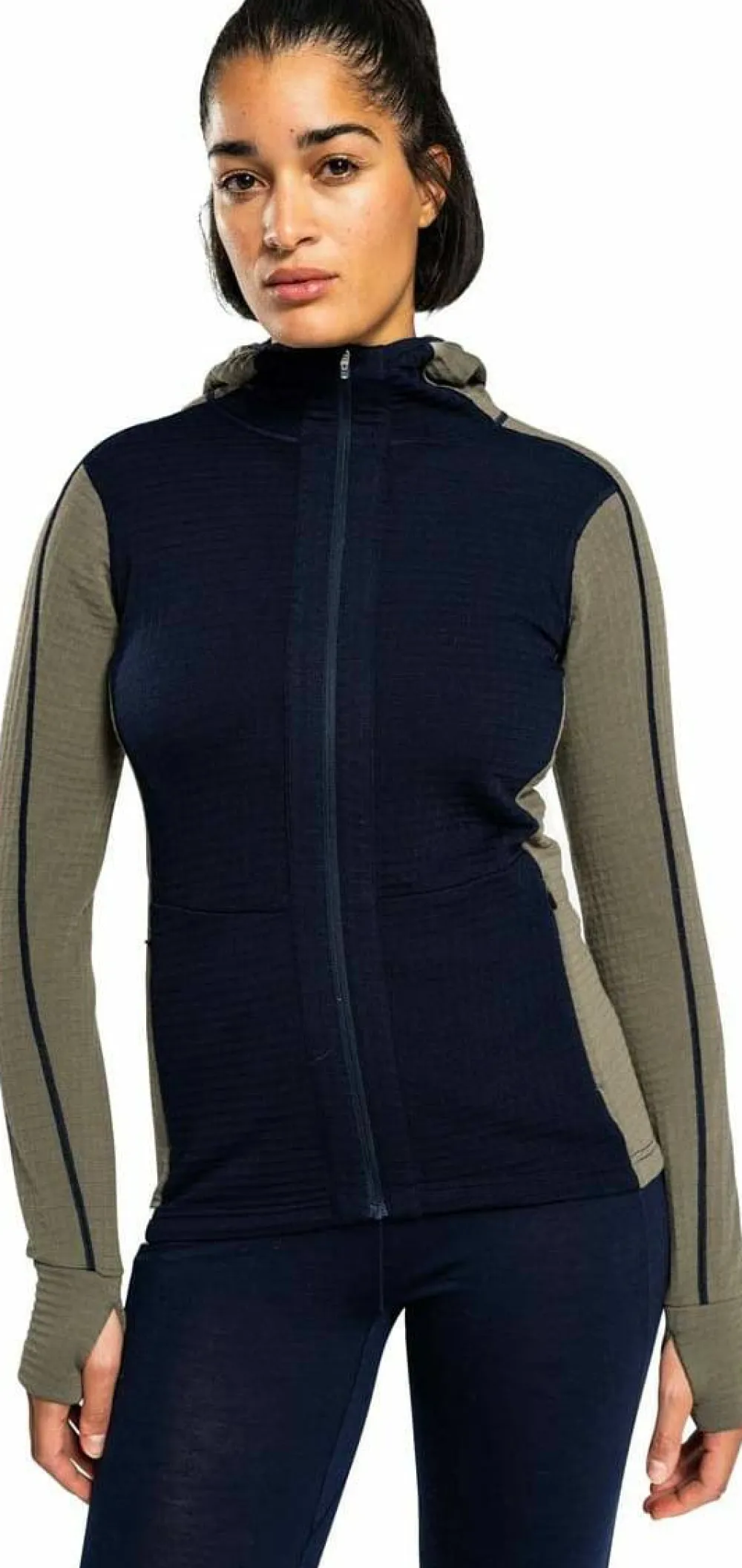 Best Women's Peak Field Hooded Full Zip Midlayer Damtröjor & Skjortor|Skidkläder Dam