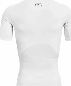 Under Armour Men's Ua Hg Armour Comp SS White Discount