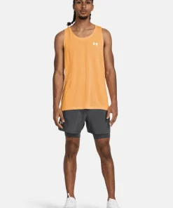 Under Armour Men's UA Launch 5'' 2-In-1 Short Gray