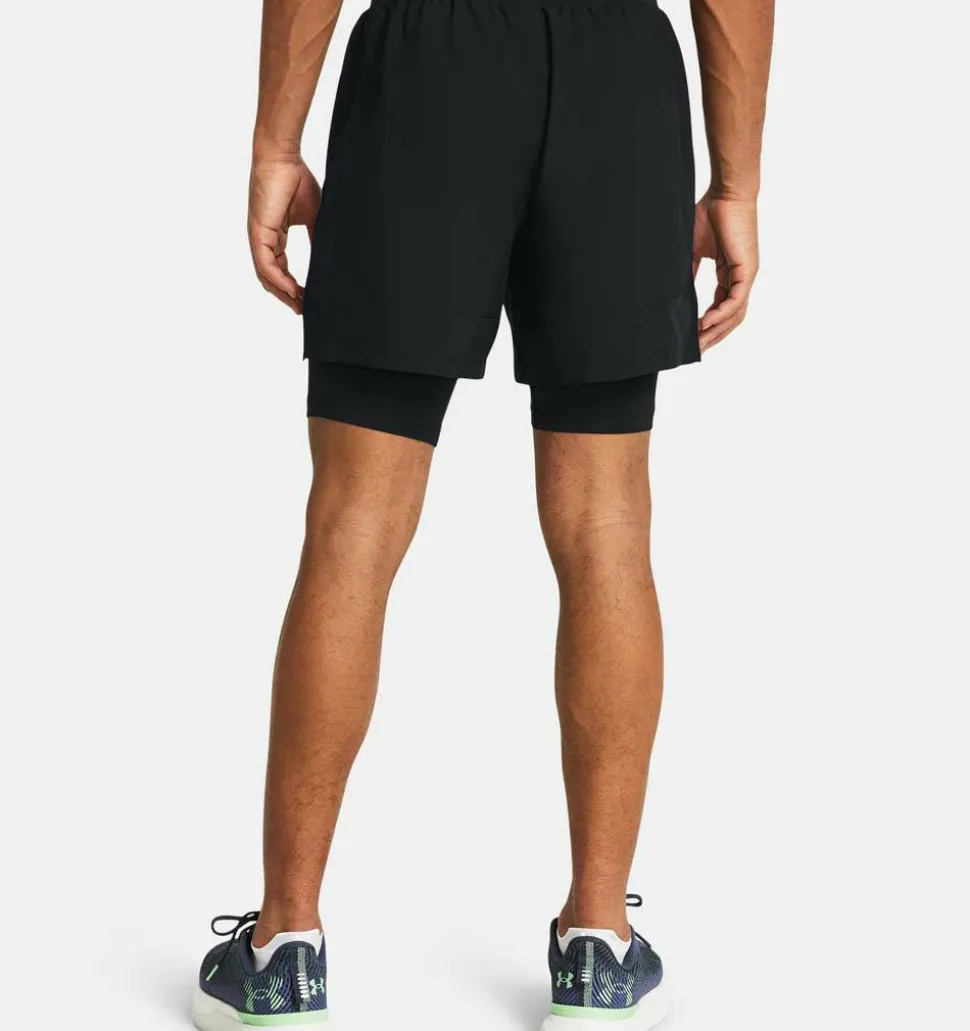 Under Armour Men's UA Launch 5'' 2-In-1 Short Black