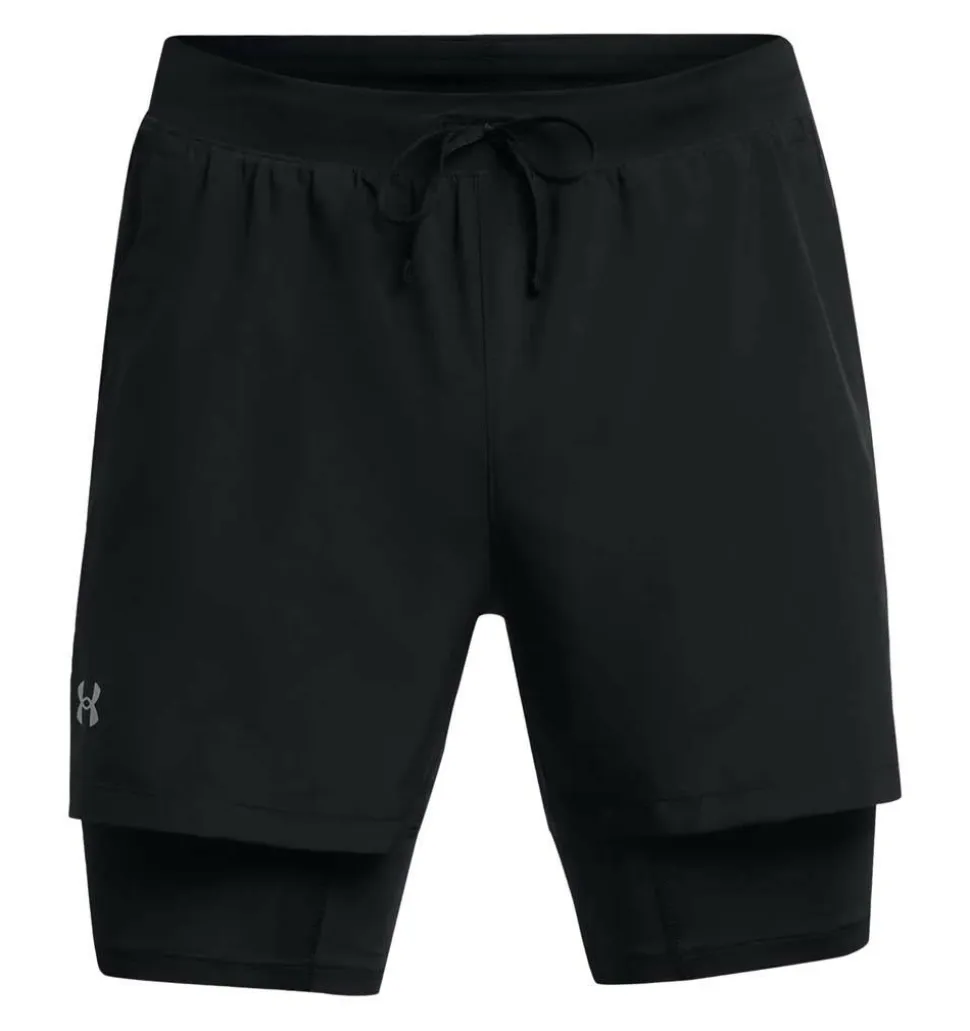 Under Armour Men's UA Launch 5'' 2-In-1 Short Black