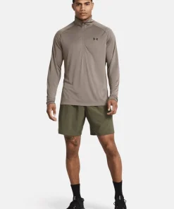 Under Armour Men's UA Tech Woven Wordmark Shorts Marine Od Green Sale