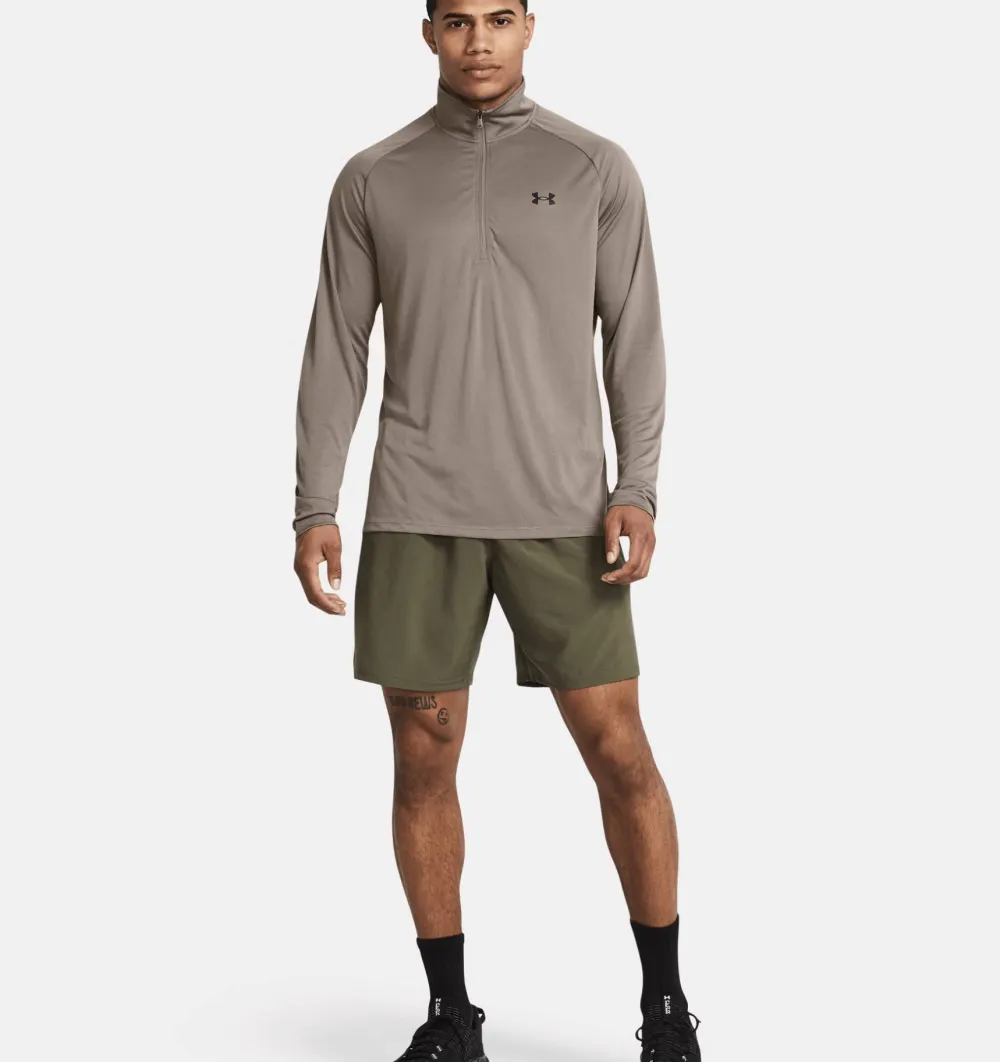 Under Armour Men's UA Tech Woven Wordmark Shorts Marine Od Green Sale