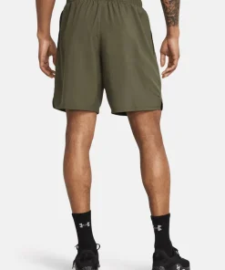 Under Armour Men's UA Tech Woven Wordmark Shorts Marine Od Green Sale