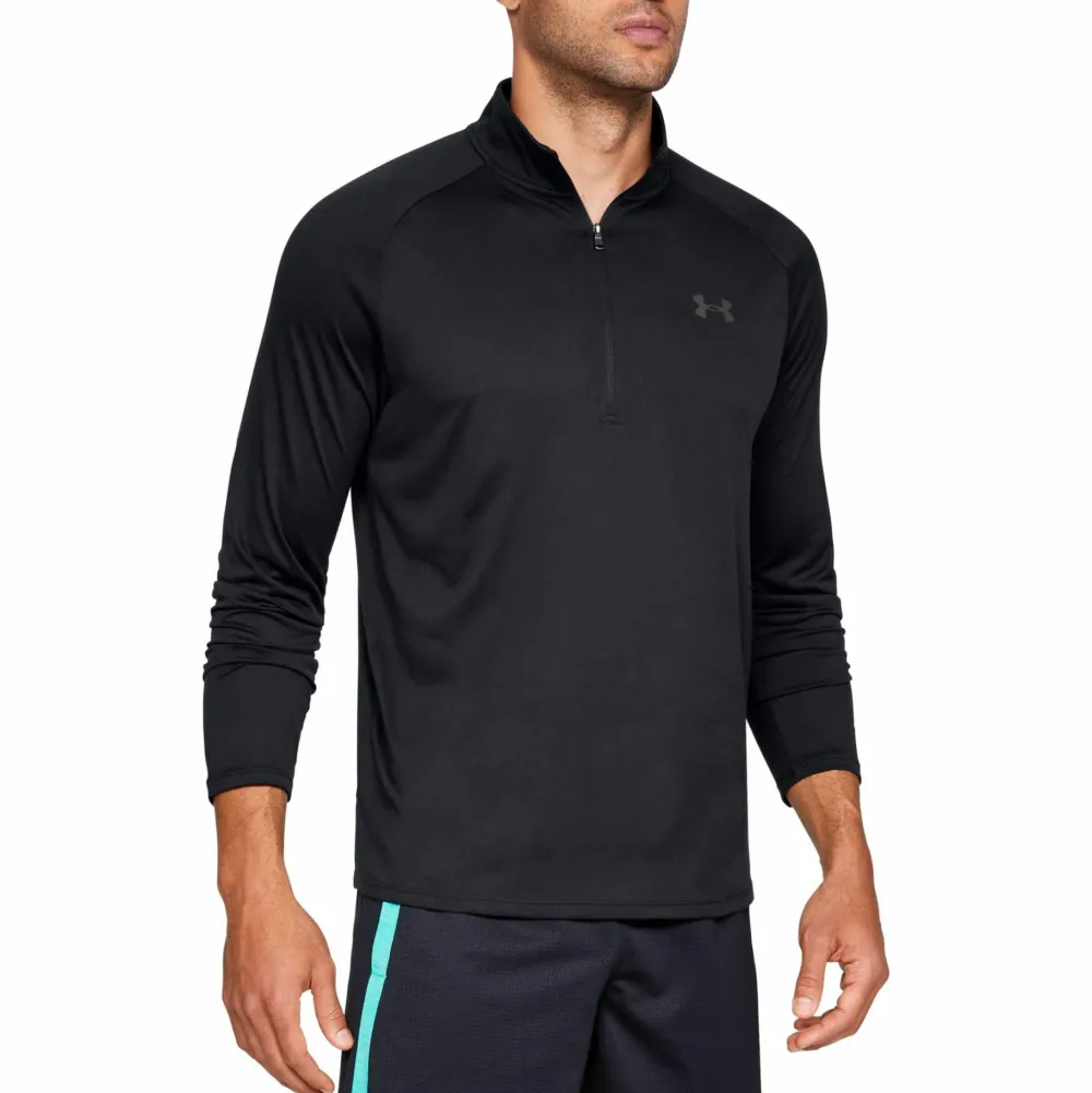Under Armour Men's UA Tech 2.0 1/2 Zip Black