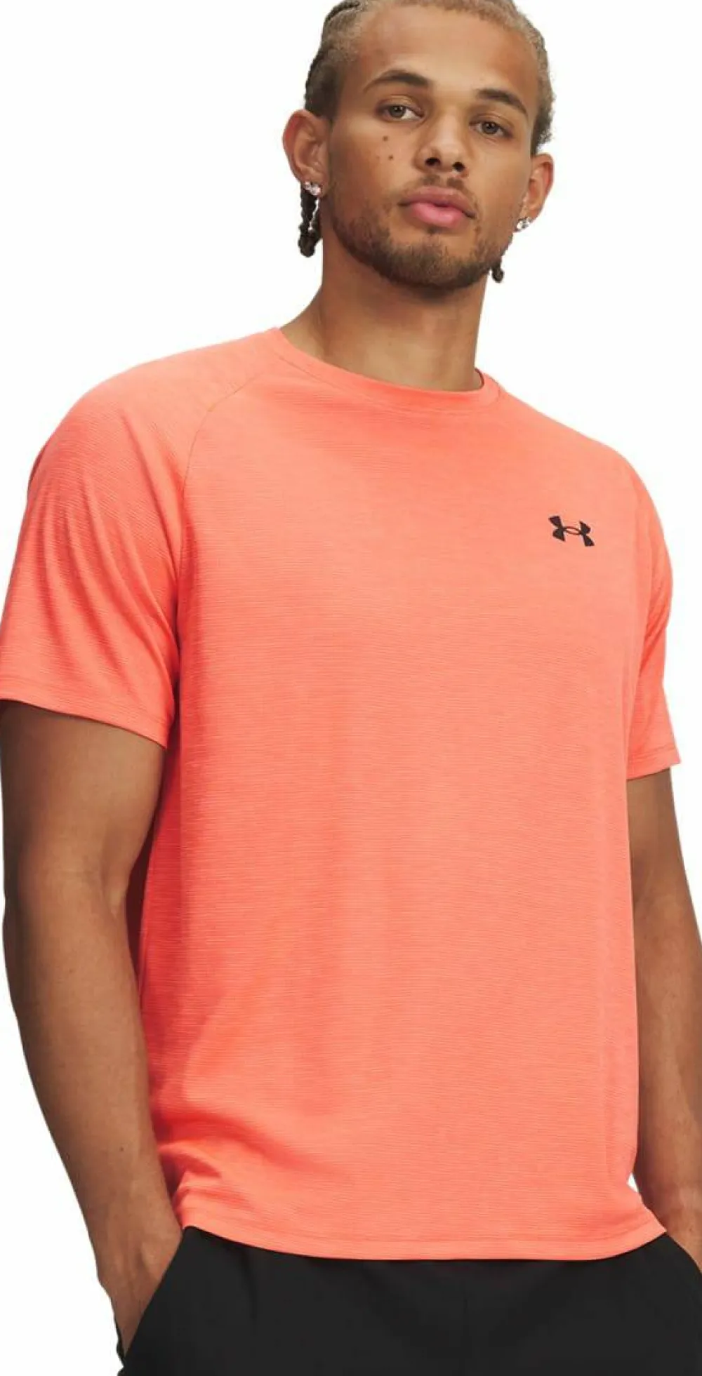 Discount Men's UA Tech Textured Short Sleeve Träningskläder Herr|Herrtröjor & Skjortor