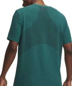 Hot Men's UA Vanish Seamless Short Sleeve Träningskläder Herr