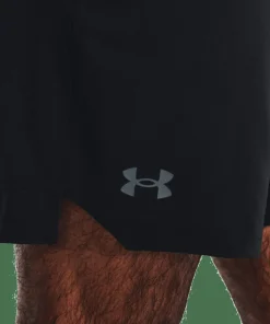 Under Armour Men's UA Vanish Woven 6in Shorts Black Black/Pitch Grey Online