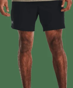 Under Armour Men's UA Vanish Woven 6in Shorts Black Black/Pitch Grey Online