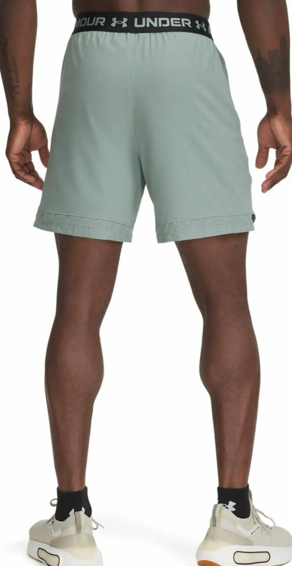 Under Armour Men's UA Vanish Woven 6in Shorts Silica Green