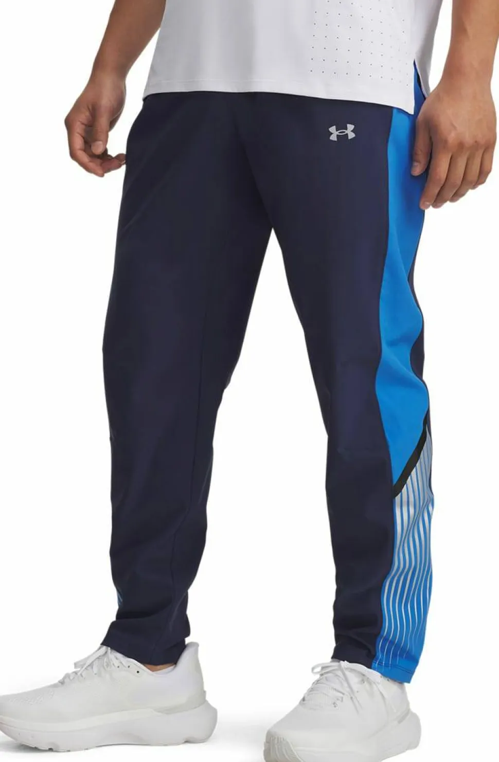 Under Armour Men's Ua Velociti Storn Pant Washed Navy