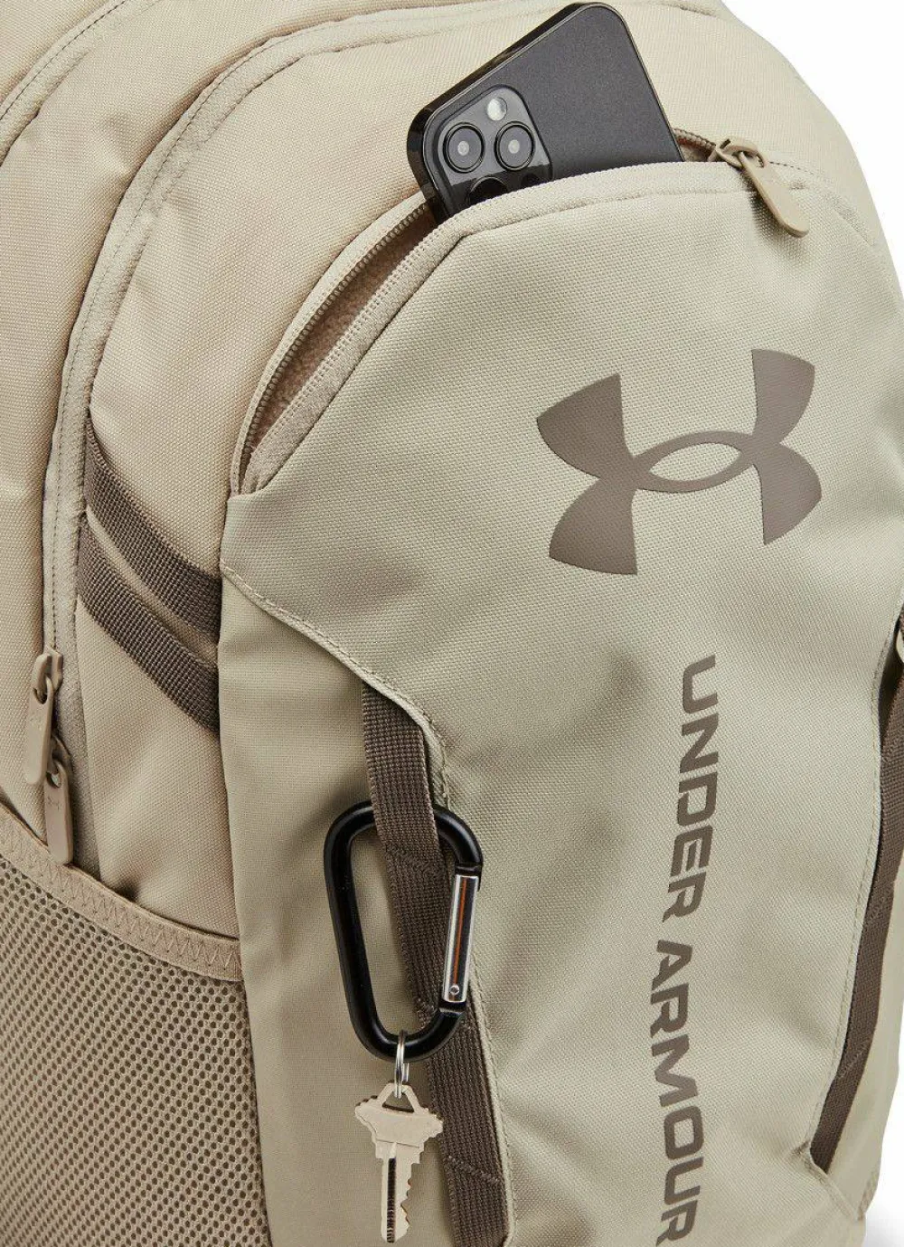 Under Armour UA Hustle 6.0 Backpack Khaki Base New