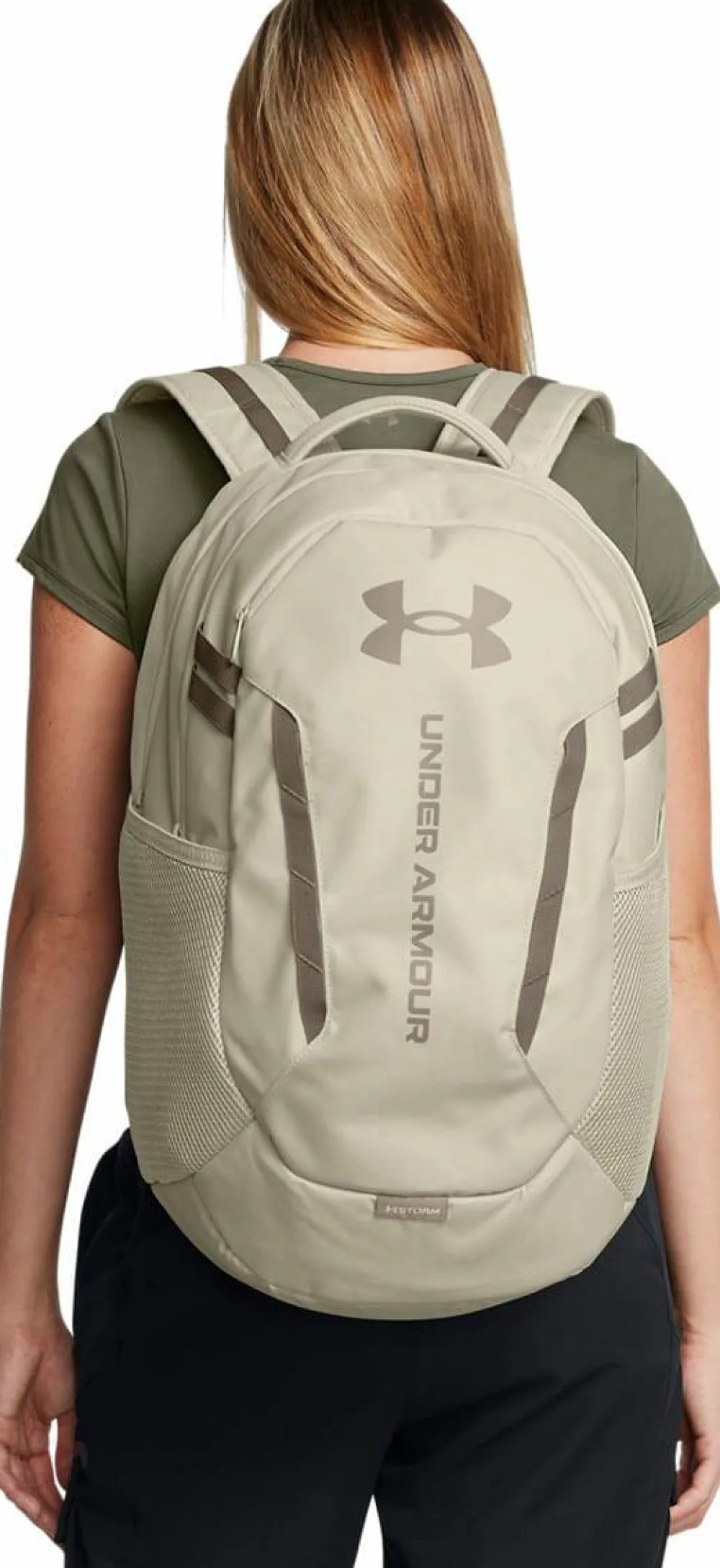 Under Armour UA Hustle 6.0 Backpack Khaki Base New