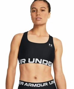Hot Women's HeatGear® Armour Mid Branded Sports Bra Sport-Bh:Ar