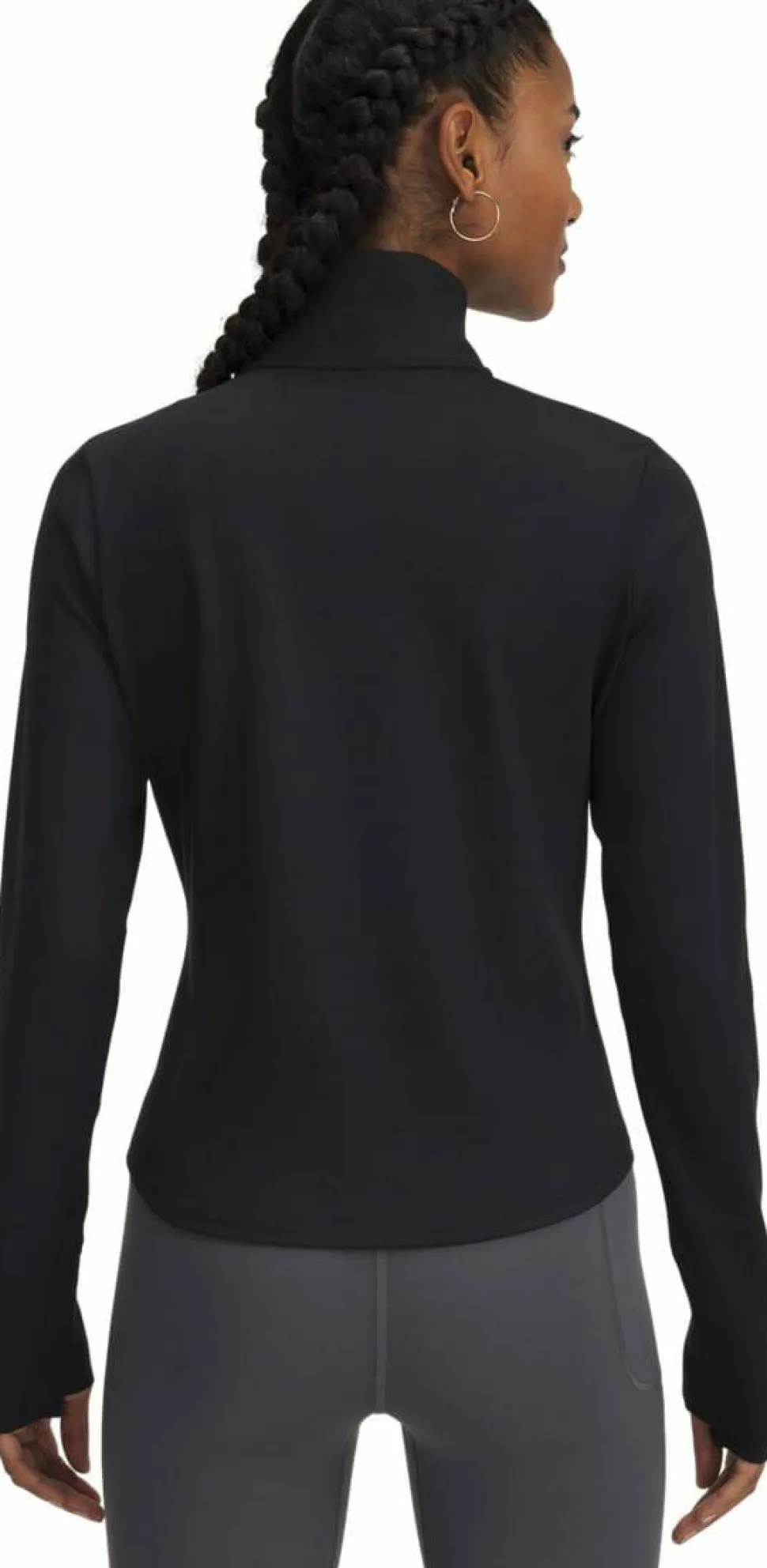 Under Armour Women's Motion 1/2 Zip Emea Black