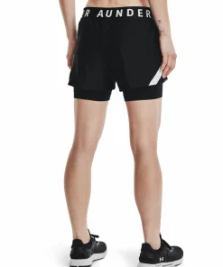 Under Armour Women's Play Up 2-in-1 Shorts Black Hot