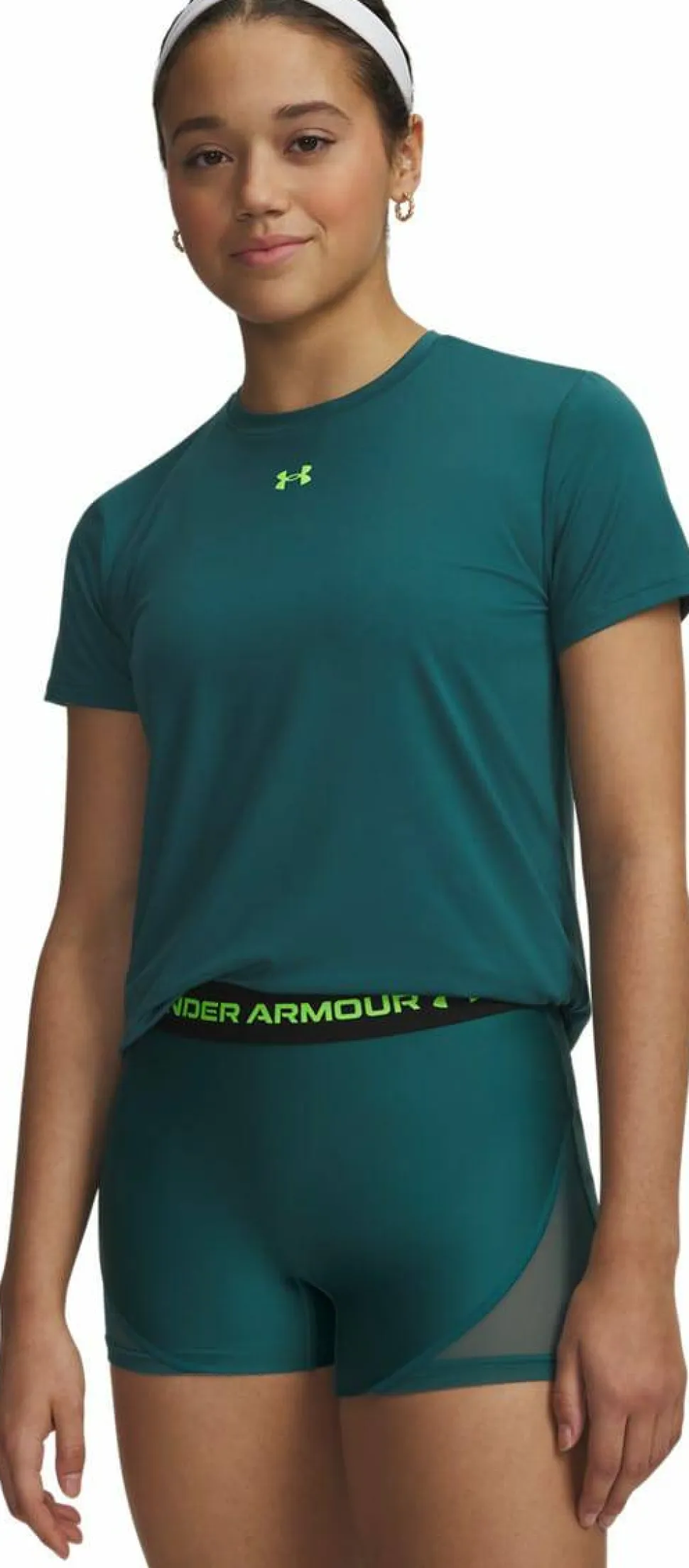 Under Armour Women's Ua Vanish Ss Rack Green