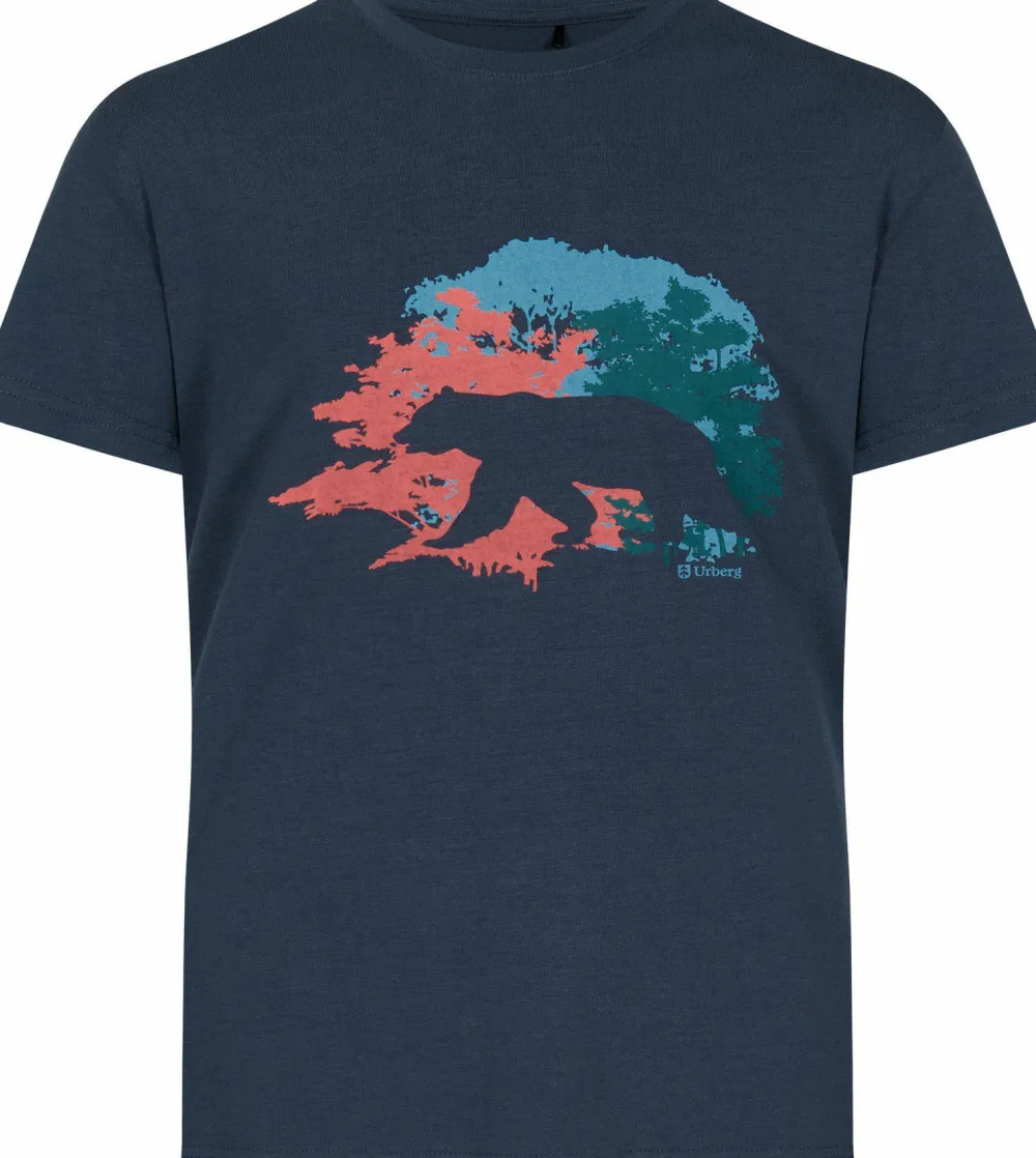 Urberg Juniors' Bamboo Print Tee Midnight Navy Discount