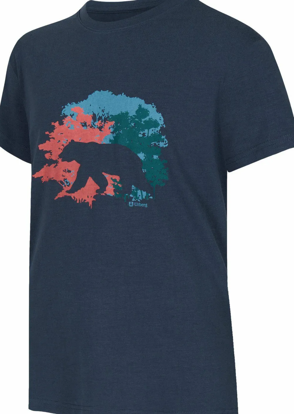 Urberg Juniors' Bamboo Print Tee Midnight Navy Discount