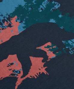 Urberg Juniors' Bamboo Print Tee Midnight Navy Discount