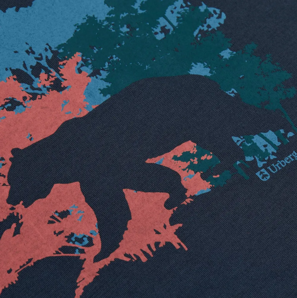 Urberg Juniors' Bamboo Print Tee Midnight Navy Discount