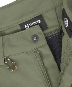Urberg Juniors' Hiking Stretch pants Deep Lichen Green Discount