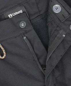 Urberg Juniors' Hiking Stretch pants Black Beauty