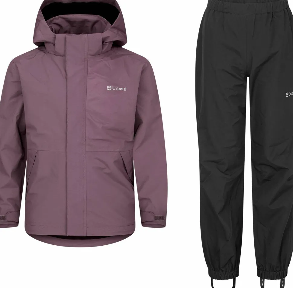 Urberg Juniors' 2L Rain Set Arctic Dusk/black Beauty