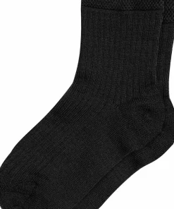 Urberg Juniors' Merino Wool Ribb Sock 2p Black Beauty New