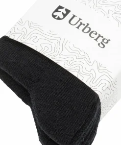 Urberg Juniors' Merino Wool Ribb Sock 2p Black Beauty New