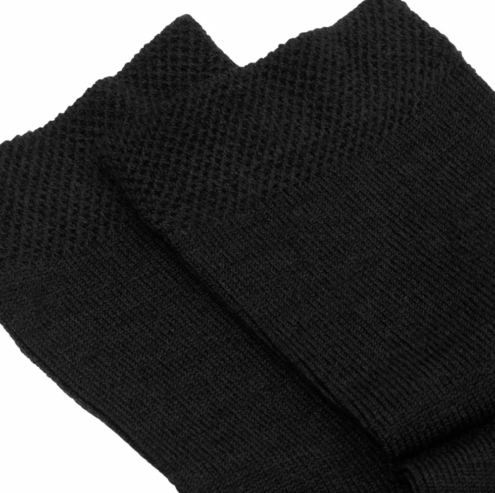 Urberg Juniors' Merino Wool Ribb Sock 2p Black Beauty New