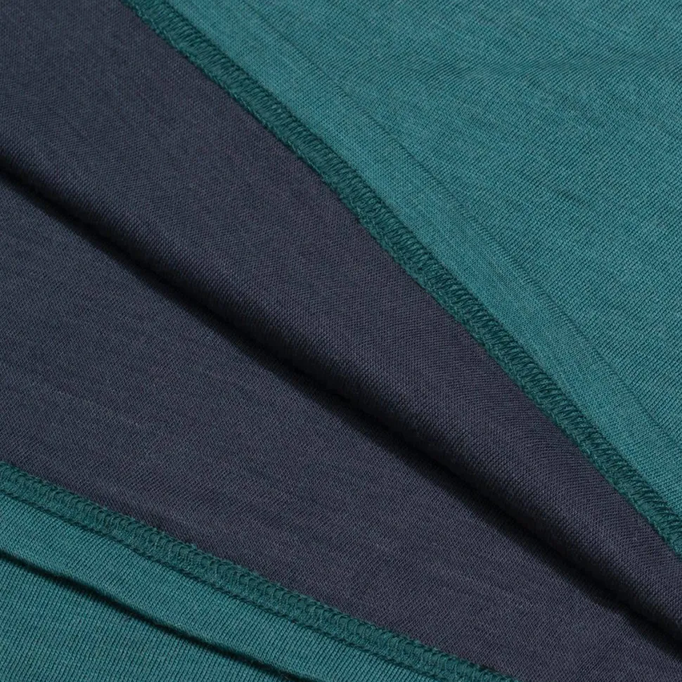 Urberg Juniors' Selje Merino-Bamboo Set Mediterranea/Blue Nights