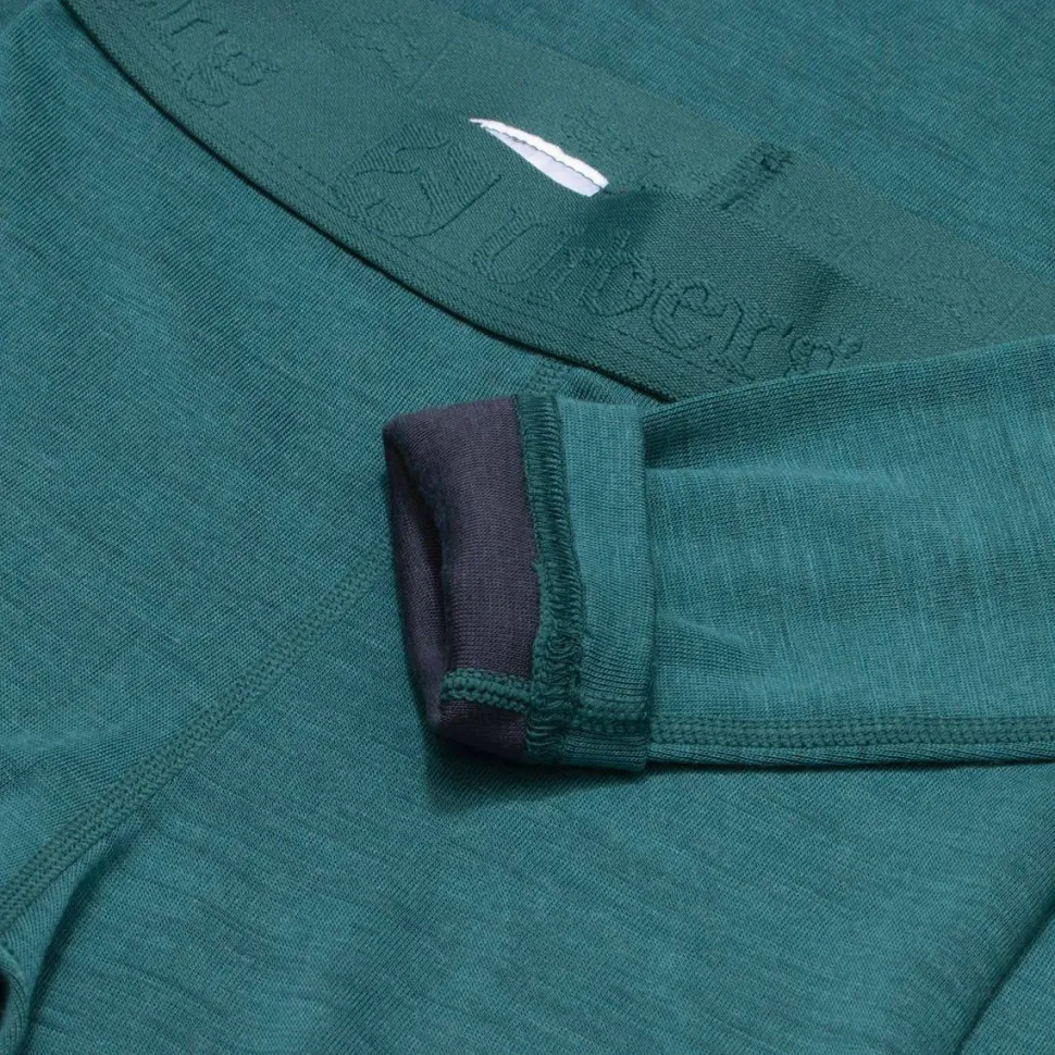 Urberg Juniors' Selje Merino-Bamboo Set Mediterranea/Blue Nights