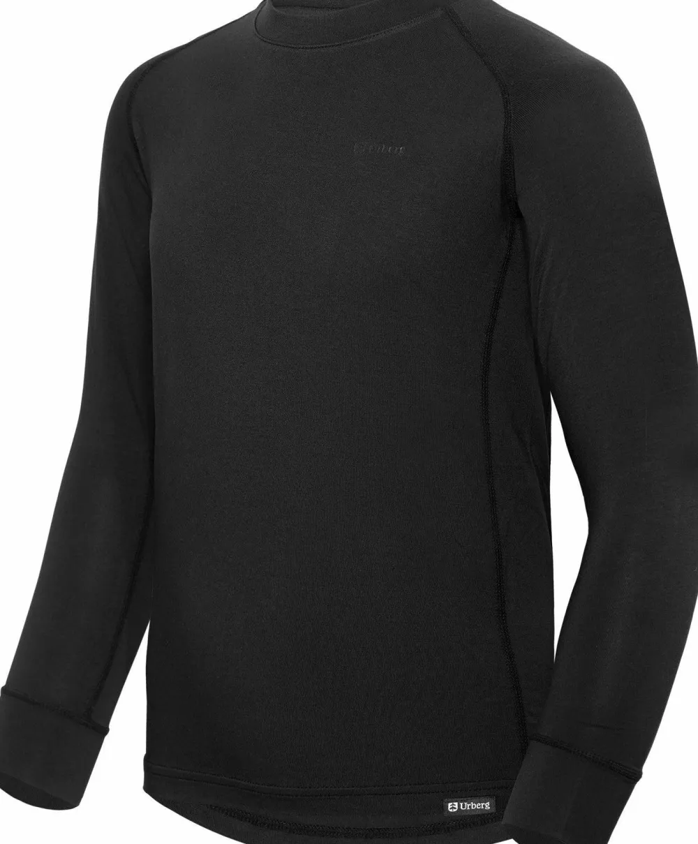 Urberg Juniors' Solid Tree Base Layer Set Black Beauty