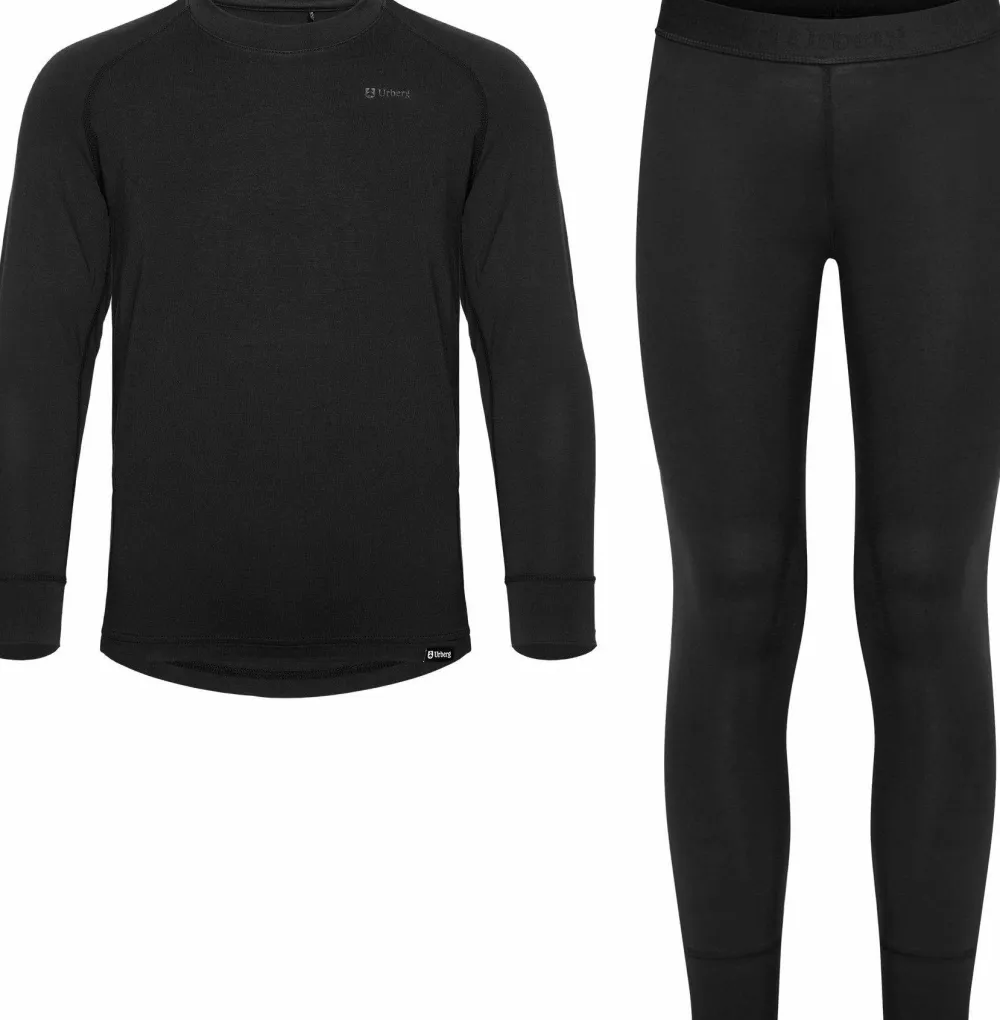 Best Juniors' Solid Tree Base Layer Set Barn Underställ & Underkläder Barn
