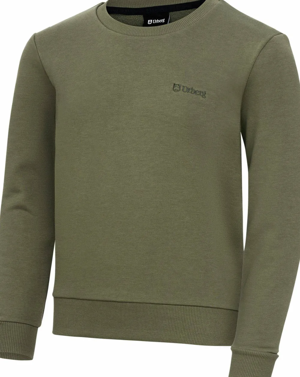 Urberg Juniors' Sweatshirt Terry Deep Lichen Green