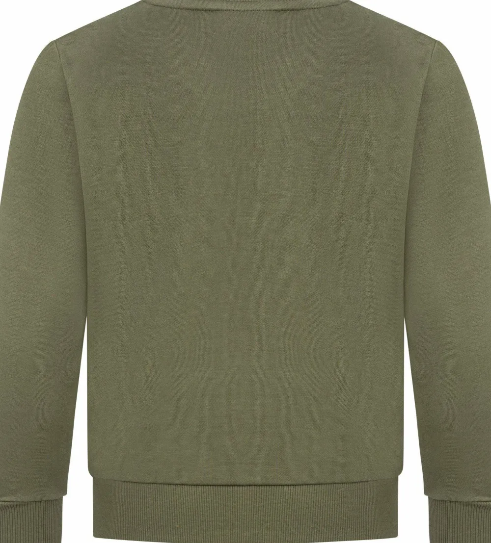 Urberg Juniors' Sweatshirt Terry Deep Lichen Green