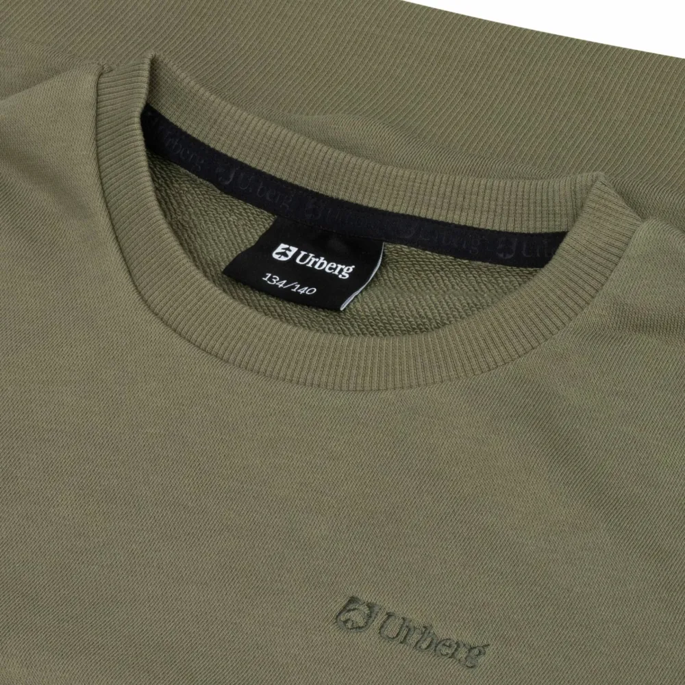 Urberg Juniors' Sweatshirt Terry Deep Lichen Green